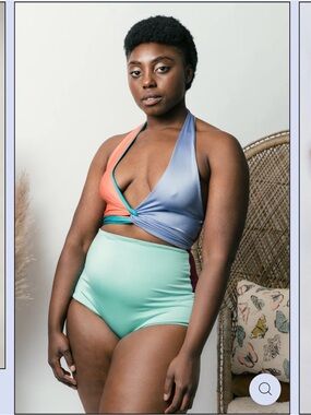 Selka Swimsuit in Zero Waste Multi-Colour